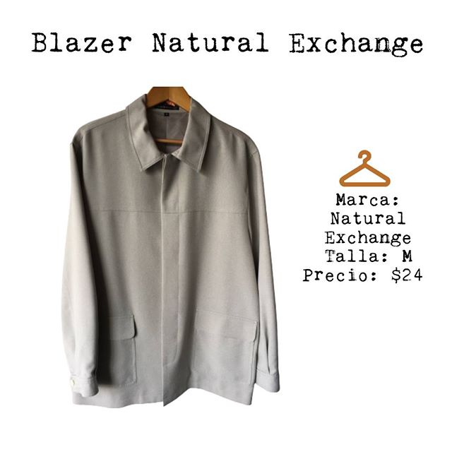Blazer talla medium a large marca Natural Exchange en perfecto estado
#batista #secondhand